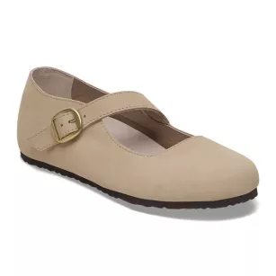 Baleriny Birkenstock Tracy sand wąskie 1029776