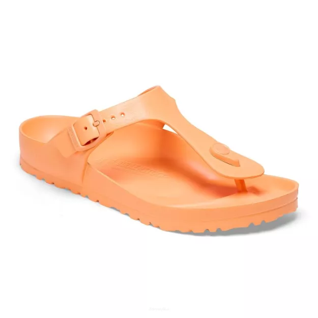 Japonki Birkenstock Gizeh EVA papaya szerokie 1025599