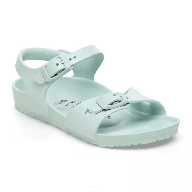 Sandały Birkenstock Rio EVA surf green wąskie 1027411