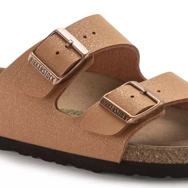 Klapki Birkenstock Arizona VEGAN pecan szerokie 1025006