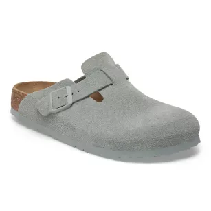 Chodaki Birkenstock Boston pure sage wąskie 1029214