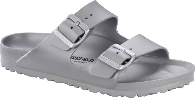 Klapki Birkenstock Arizona EVA silver wąskie 1003491