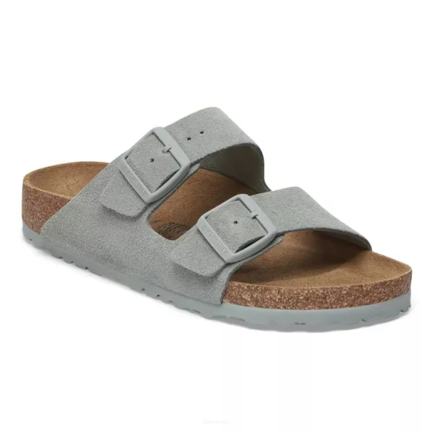 Klapki Birkenstock Arizona pure sage wąskie 1029215