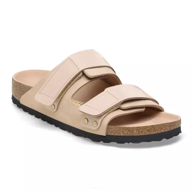 Klapki Birkenstock Uji new beige wąskie 1026544