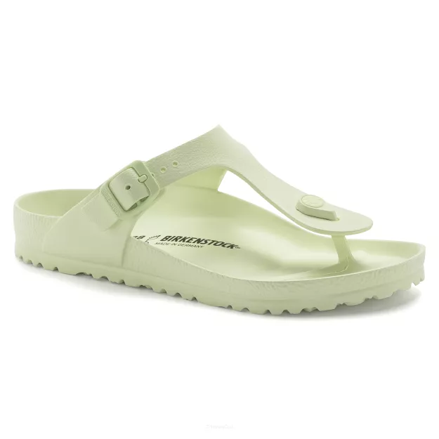 Japonki Birkenstock Gizeh EVA faded lime szerokie 1024508