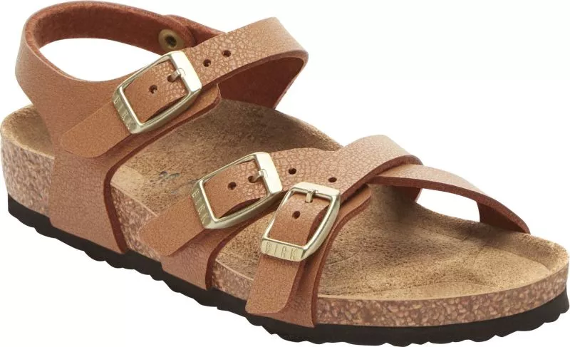 Sandały Birkenstock Kumba grained pecan wąskie 1026536