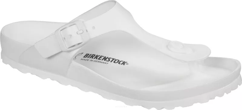 Japonki Birkenstock Gizeh EVA white szerokie 128221