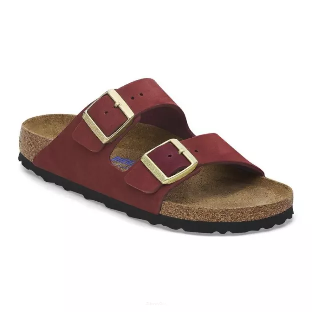 Klapki Birkenstock Arizona soft zinfandel szerokie 1028669