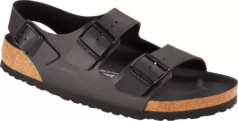 Sandały Birkenstock Milano trtiples black szerokie 1024997