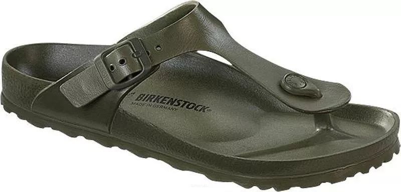 Japonki Birkenstock Gizeh EVA khaki szerokie 1019143