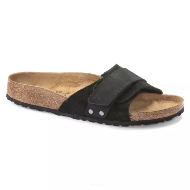 Klapki Birkenstock Oita black wąskie 1024200