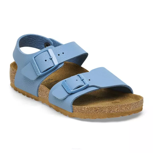 Sandały Birkenstock New York elemental blue wąskie 1026867