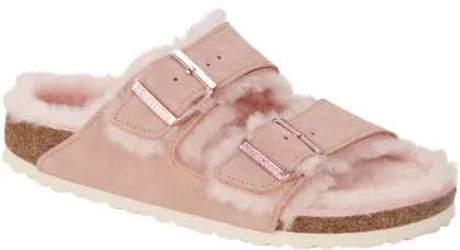 Klapki Birkenstock Arizona light rose wąskie 1020389