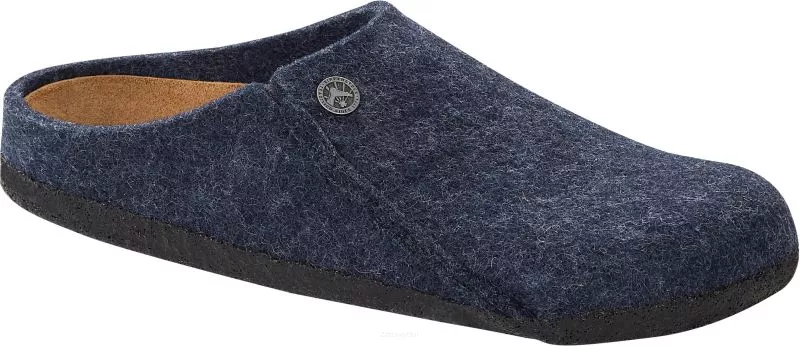 Kapcie Birkenstock Zermatt dark blue szerokie 1017519