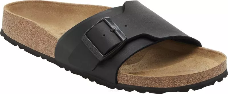 Klapki Birkenstock Catalina black wąskie 1026473