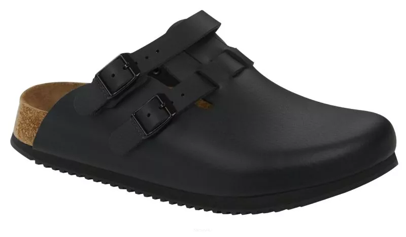 Chodaki Birkenstock Kay SOFT black wąskie 1018227