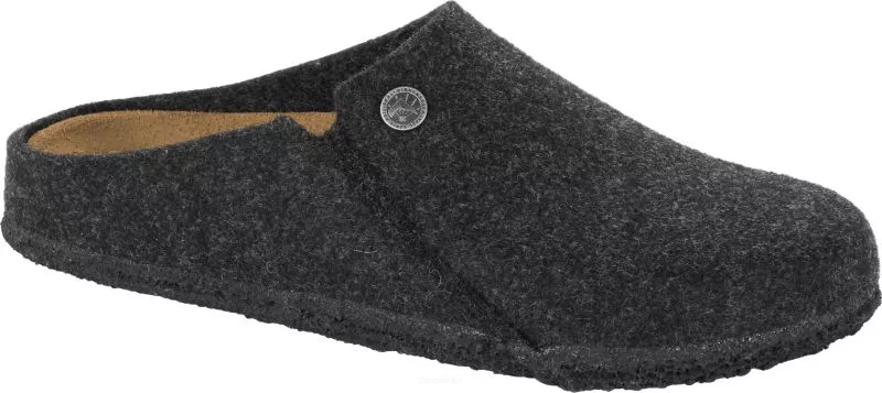 Kapcie Birkenstock Zermatt anthracite wąskie 1014932