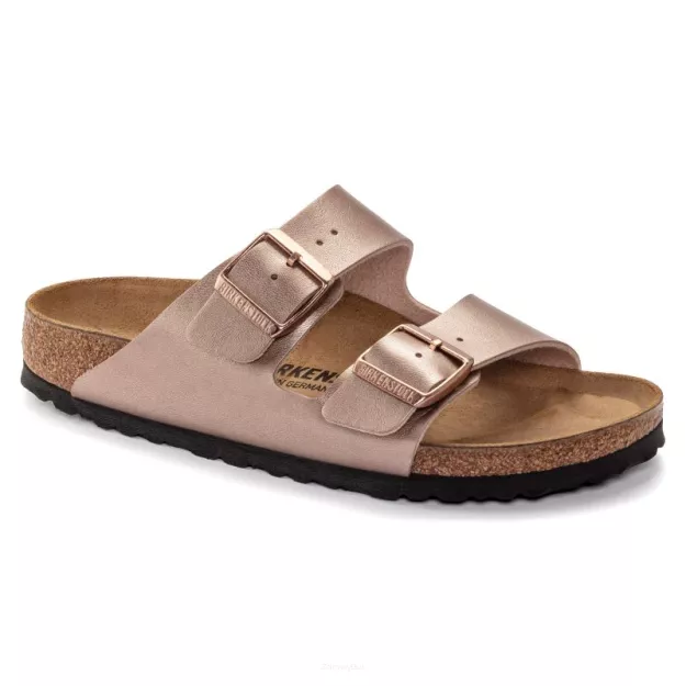 Klapki Birkenstock Arizona copper szerokie 1023942