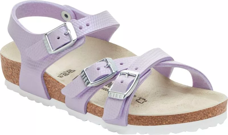 Sandały Birkenstock Kumba purple fog wąskie 1026907