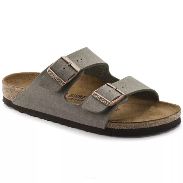 Klapki Birkenstock Arizona stone szerokie 151211