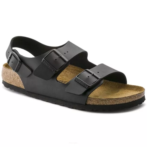 Sandały Birkenstock Milano black szerokie 034791